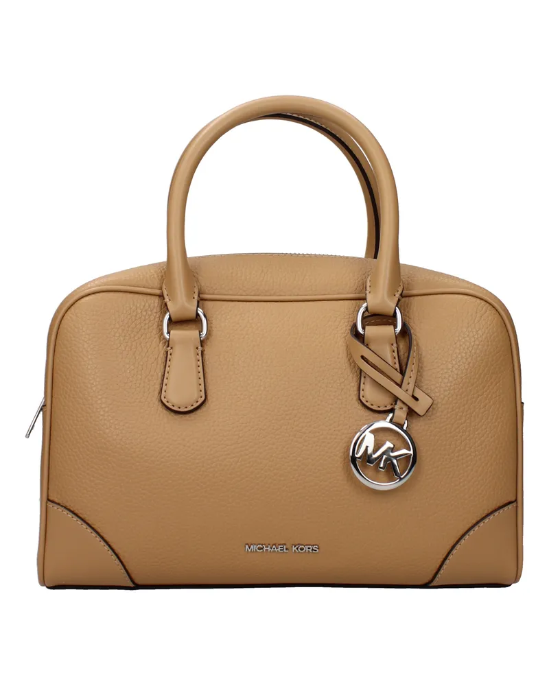 Michael Kors Thompson Damens Handtasche Braun/Haselnussleder -