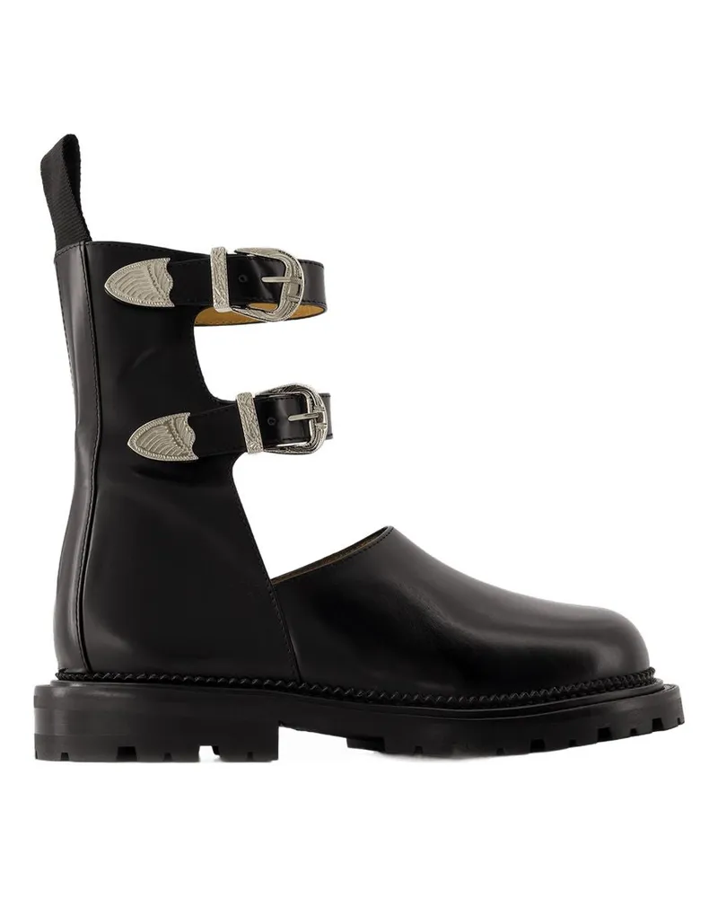 Toga AJ1288 Stiefel  Leder schwarz Black
