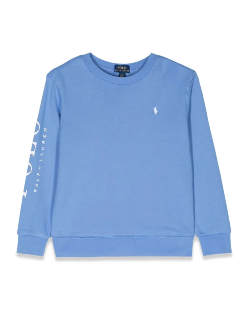 Ralph Lauren LS CN -Knitshirts Sweatshirts Blue