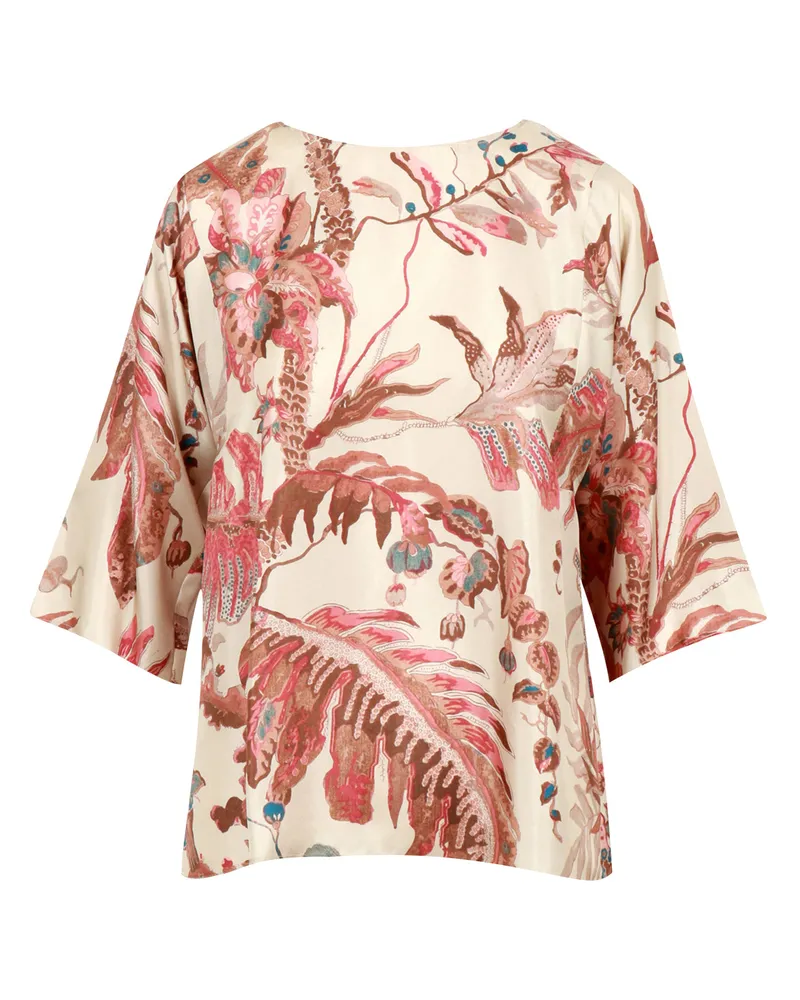 Max Mara Shirts Beige+rosa+celeste