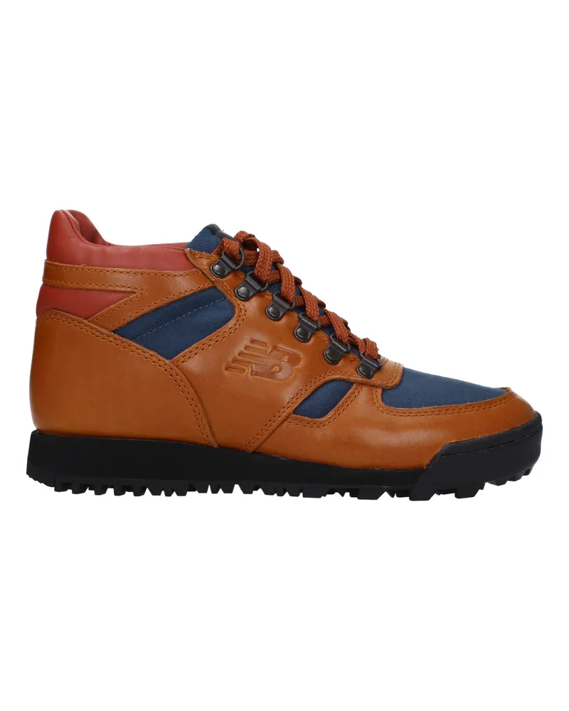 New Balance Herrens Braune Lederstiefel -