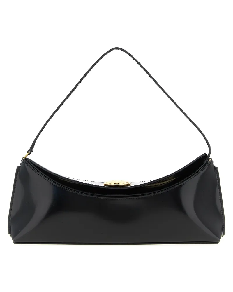 Jacquemus La Pochette Ovalo' Umhängetasche Black