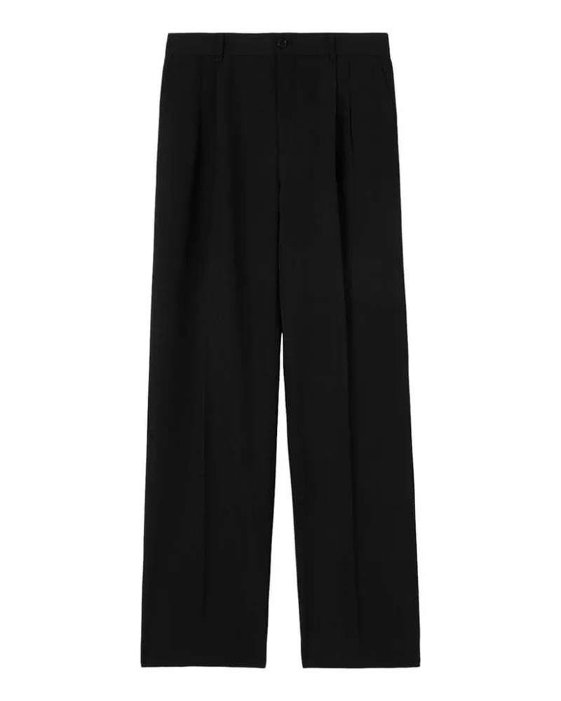 Burberry Wollhosen Schwarz