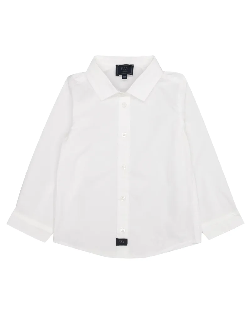 Fay Shirts weiß White