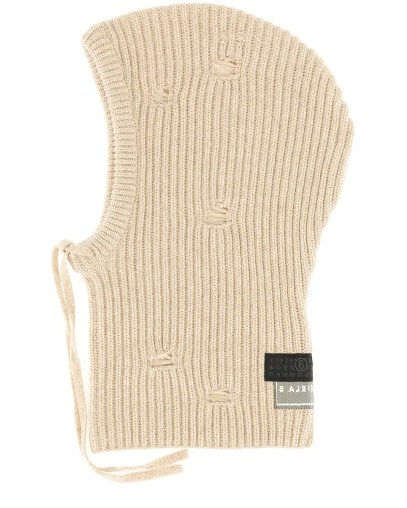 Maison Margiela Wollhaube Beige