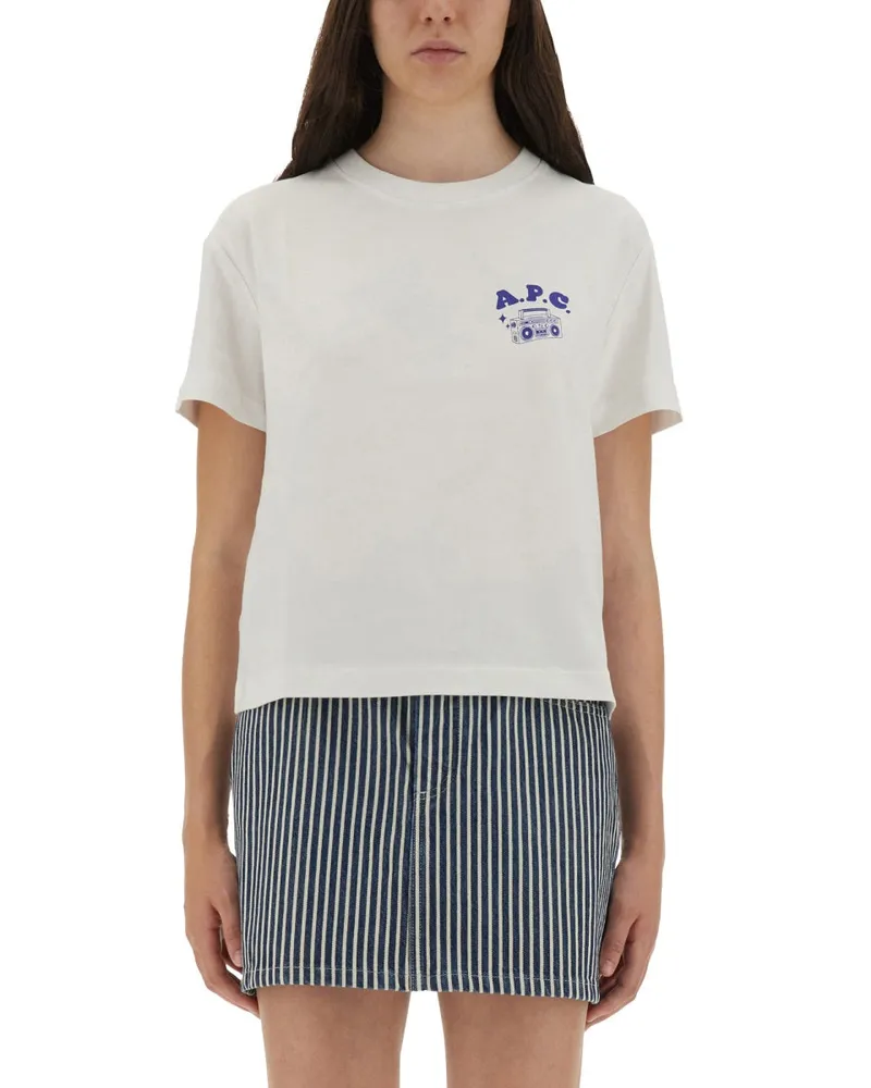A.P.C. Disco" T -Shirt White