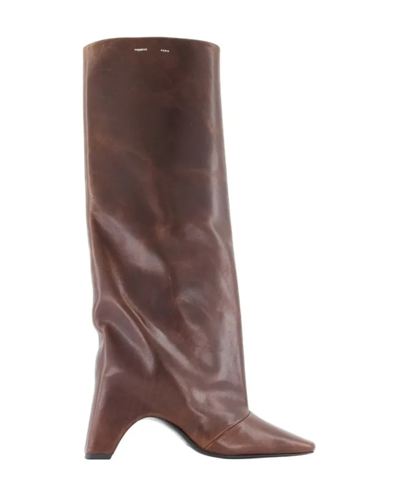 COPERNI Brückenstiefel  Leder Braun Brown