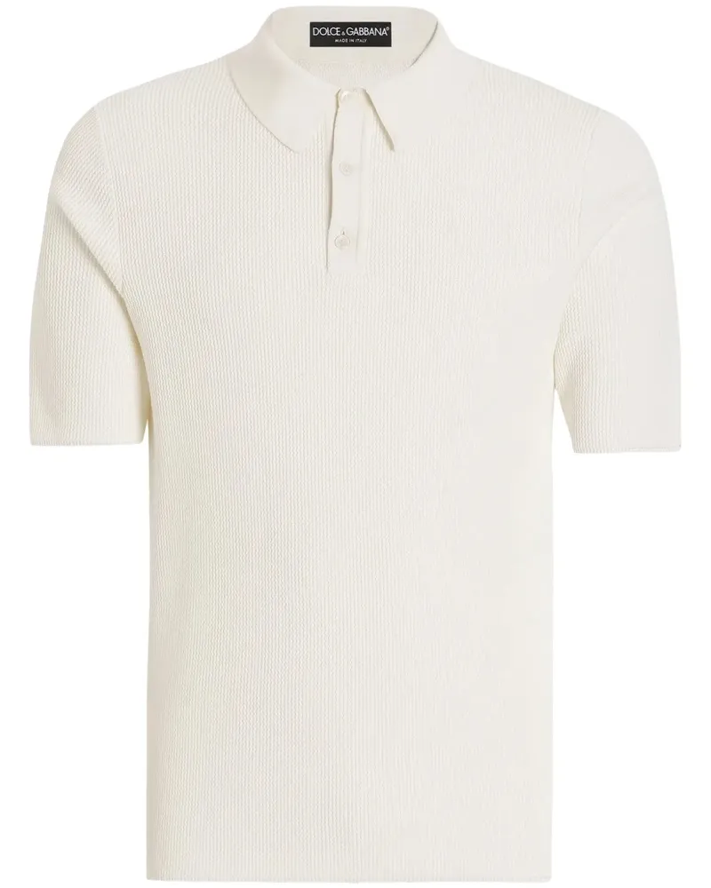 Dolce & Gabbana kurzärärmisches Poloshirt W0001