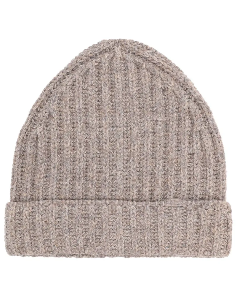 Maison Margiela Wolle und Baumwollmischung Mischung Beige