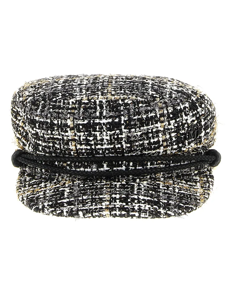 Maison Michel Bühne glänzender Tweed' Hut Multicolor