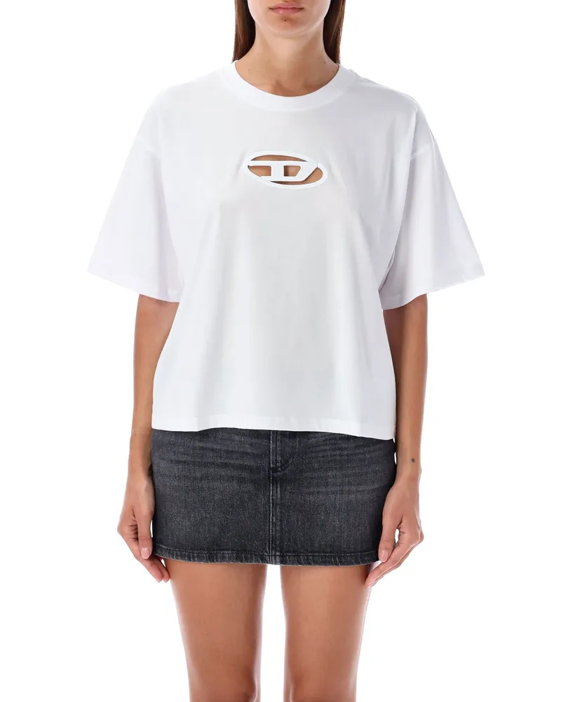 Diesel T -Shirts und Polos weiß White