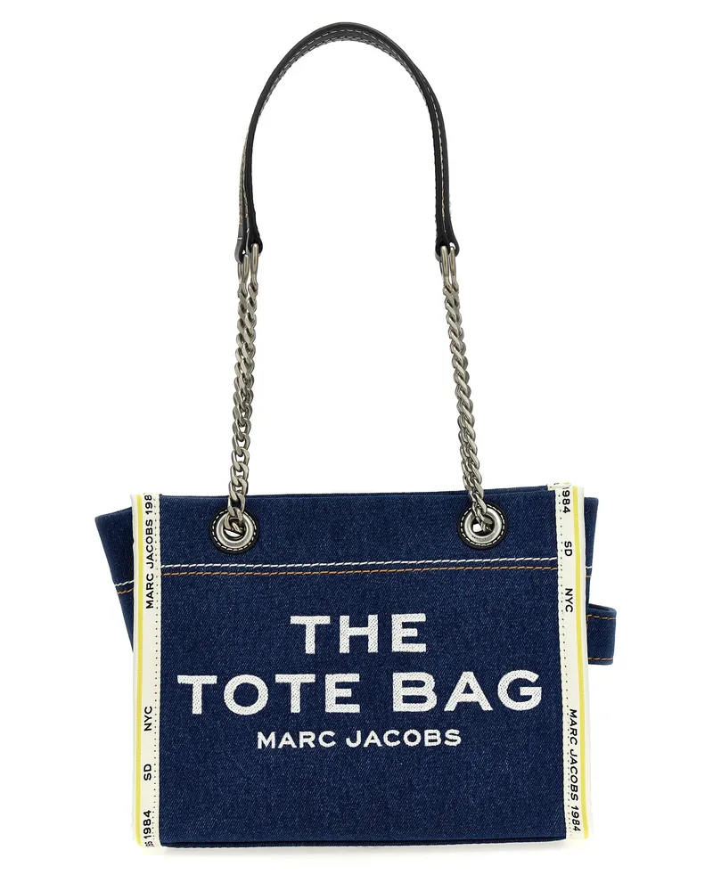 Marc Jacobs die Denim -Kette kleine Tasche' Umhängetasche Blue