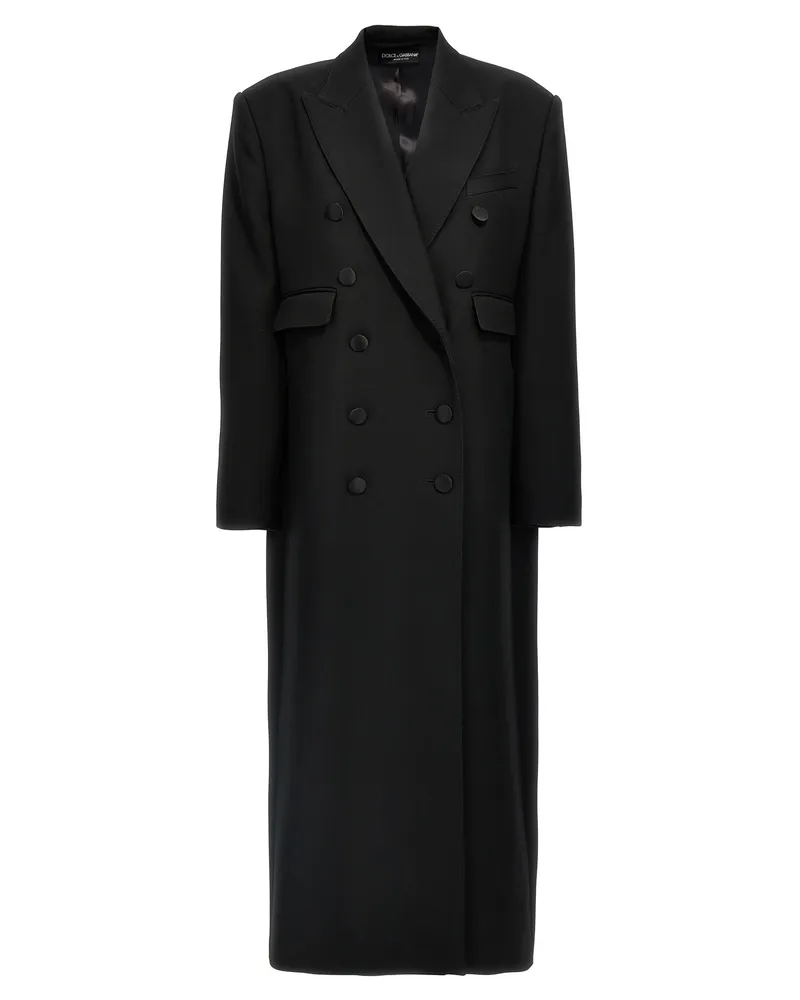 Dolce & Gabbana Long Smoking Mantel Black
