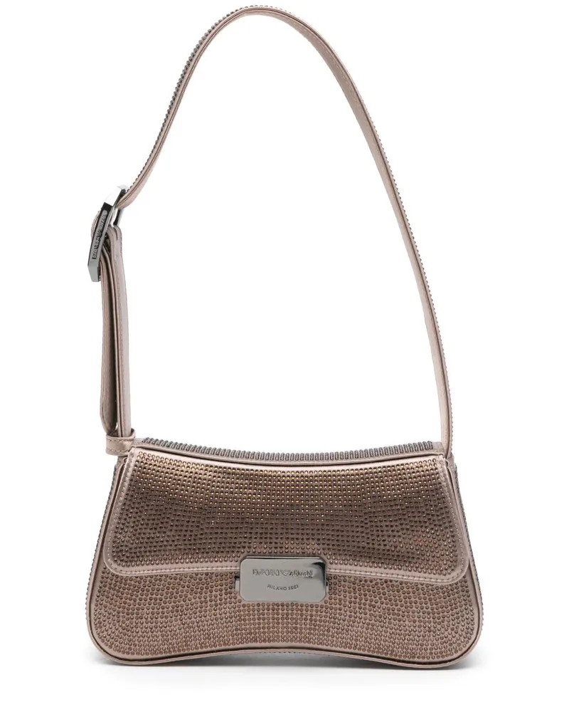 Emporio Armani kleine Umhängetasche Brown