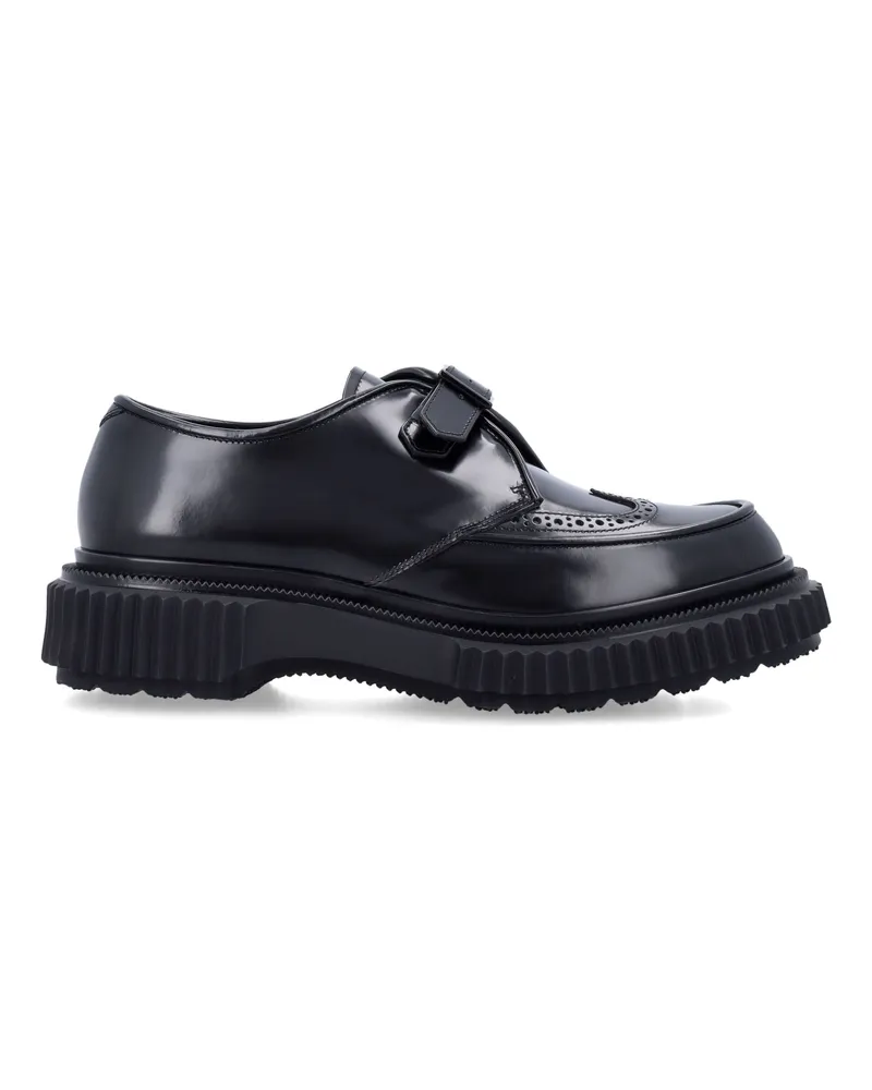 Adieu Paris flache Schuhe schwarz Black