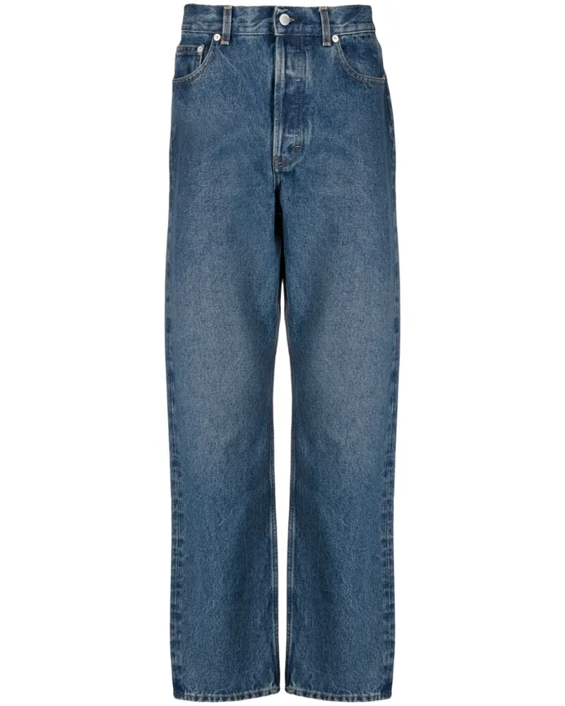 AMBUSH Hinterhalt regelmäßiger Fit Denim Jeans Clear