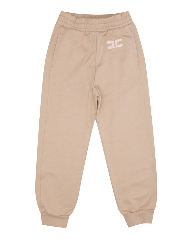 Elisabetta Franchi Hosen Beige+rosa