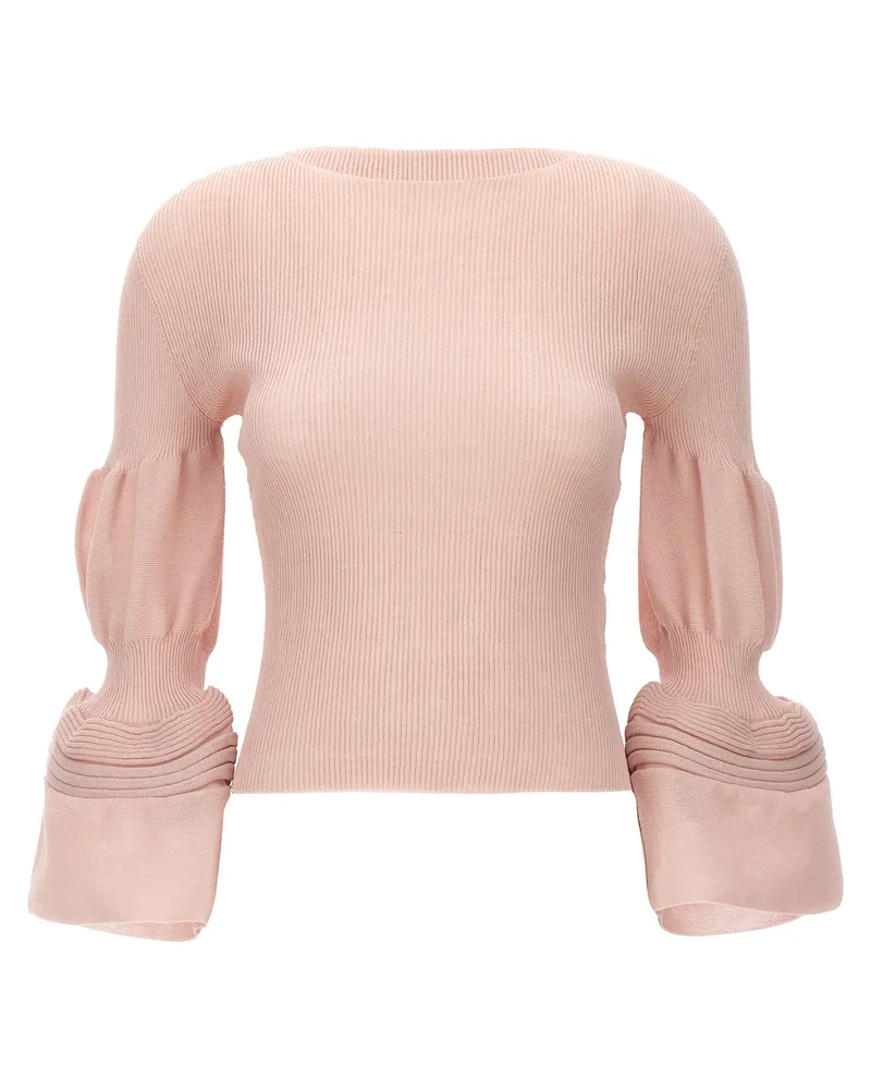 Issey Miyake Assemblage Branch' Top Pink