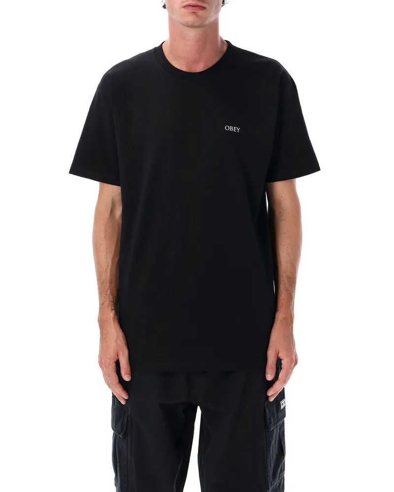 Obey Gehorchen T -Shirts und Polos schwarz Black