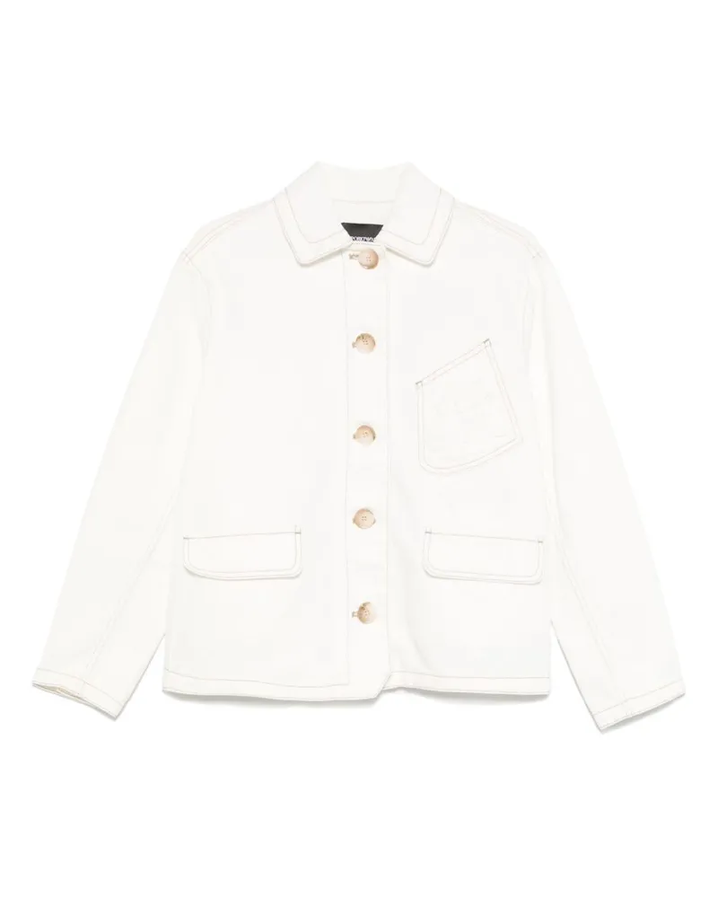 Emporio Armani Baumwolljacke White