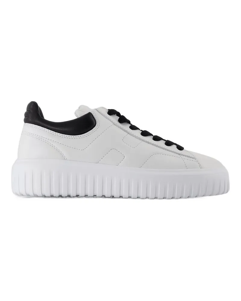 Hogan H Stripes Sneakers  Leder Weiß White
