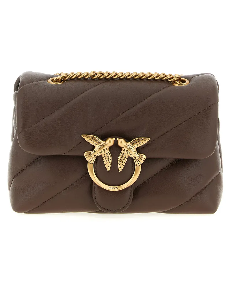 Pinko Love Mini Puff' Crossbody -Tasche Brown
