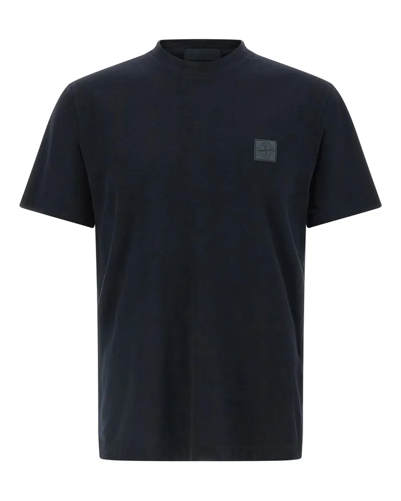 Stone Island T-Shirts und Polos Blau Blue
