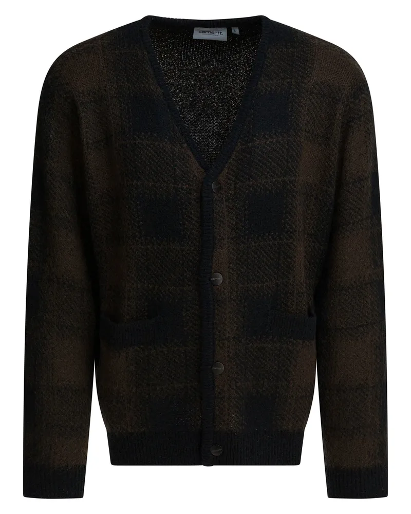 Carhartt WIP Everson“ Strickjacke Black