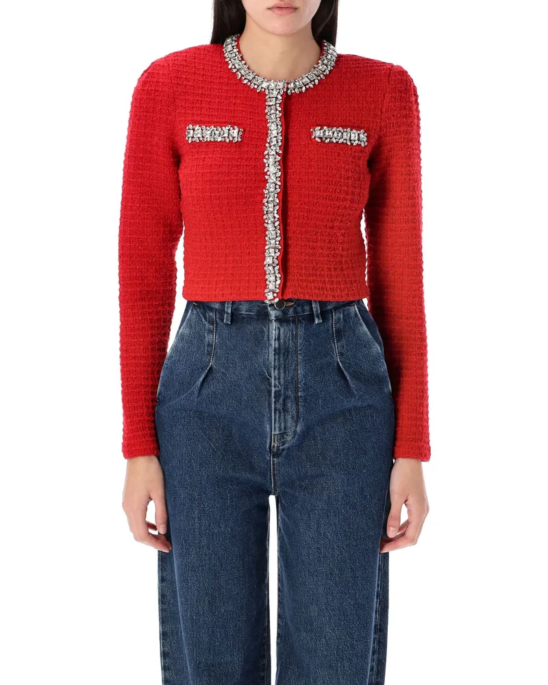 Self-Portrait Selbstporträtpullover rot Red