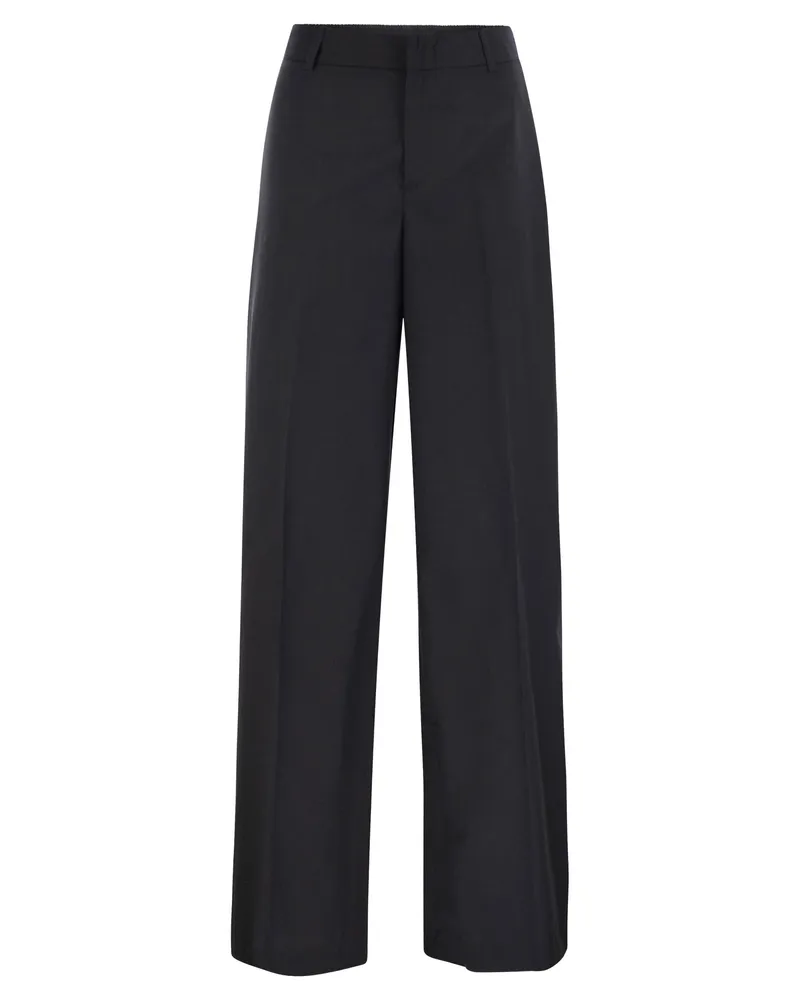 PT TORINO Lorenza Lyocell und Baumwollhosen Navy