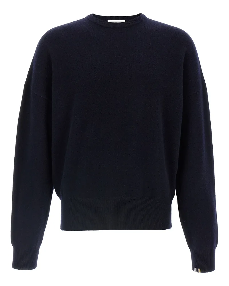 extreme cashmere Extremer Kaschmirpullover Nr. 355 Tes Blue