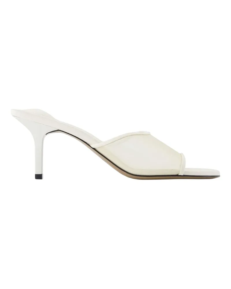 Jacquemus Kubisto Sandalen  Leder weiß White