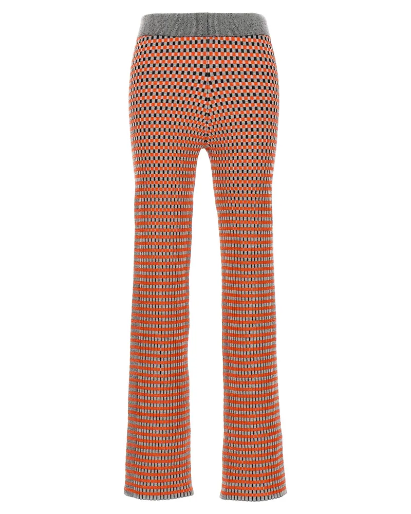Paco Rabanne Jacquard Hosen Multicolor