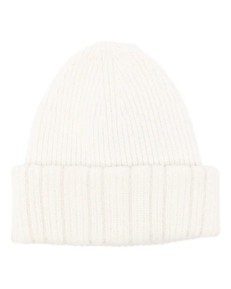 Fabiana Filippi Woll Mütze Beige