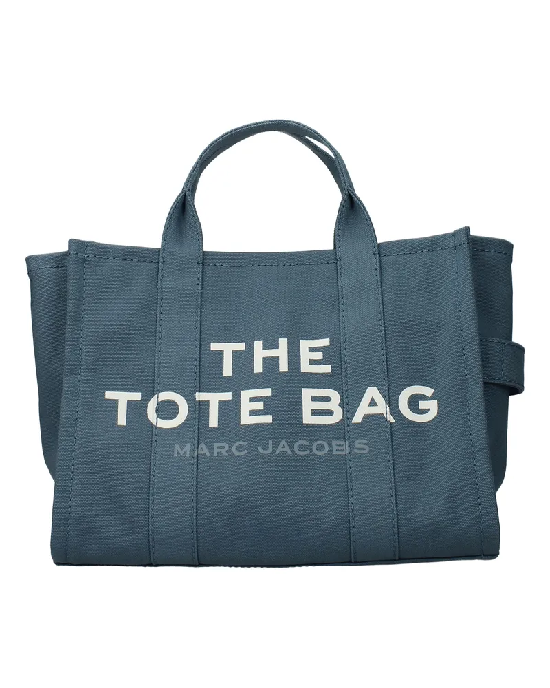 Marc Jacobs Handtaschen The Tote Bag Woman Stoff Blau/Blauer Schatten -