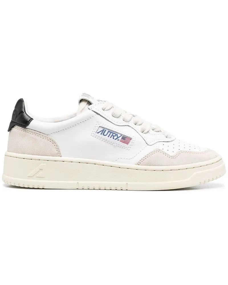 AUTRY medialistischer Turnschuhe mit niedrigem Leder Black