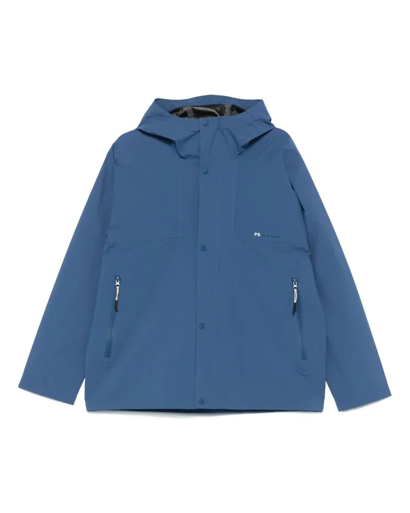 Paul Smith PS von Paul Smith mit Kapuze -Blouson -Jacke Blue