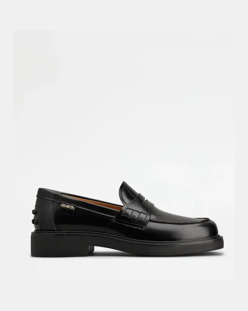 TOD'S Tod 's Lederbader Black