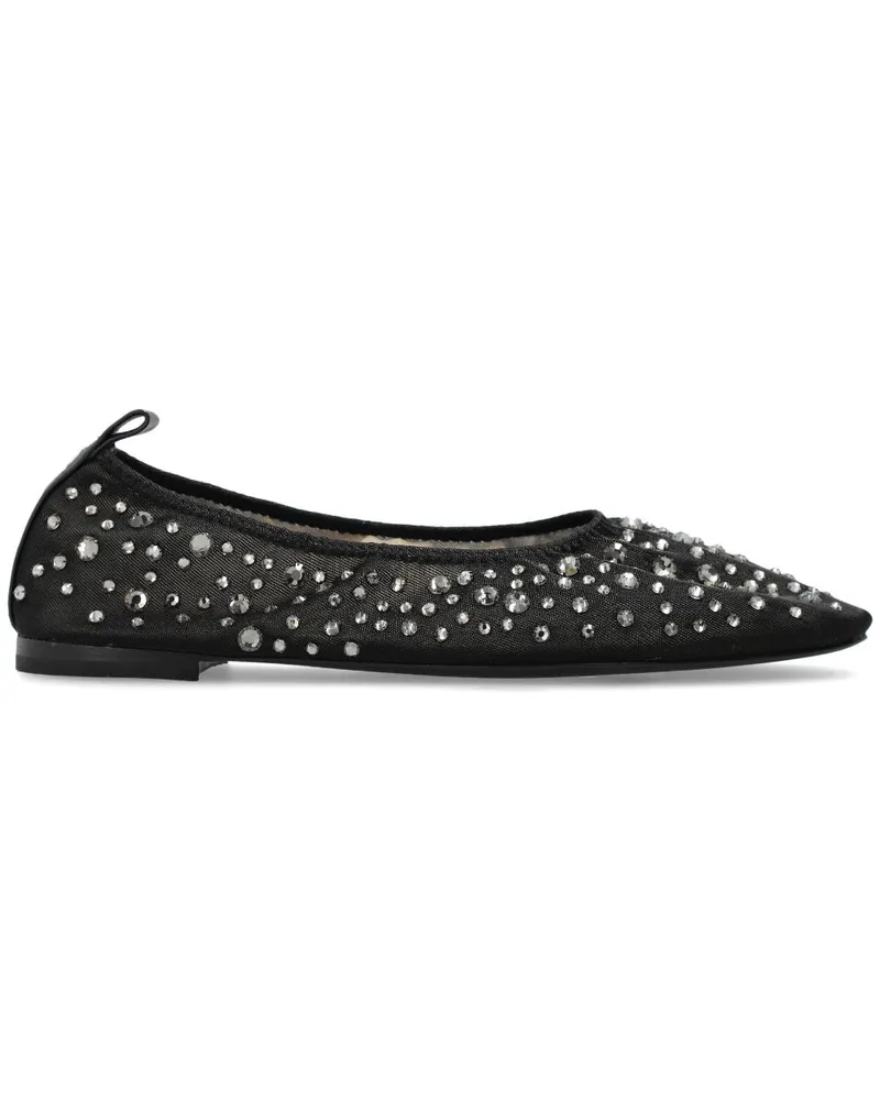 Tory Burch e Kristallkugel Flats Black