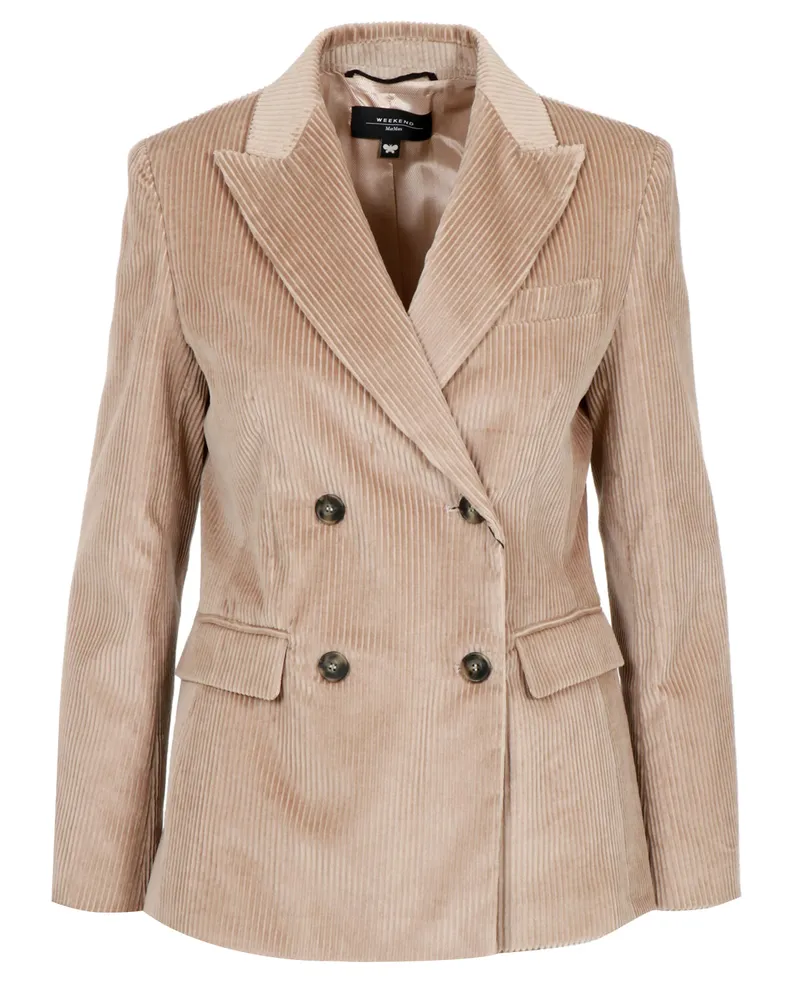 Max Mara Jacken Sand Sand