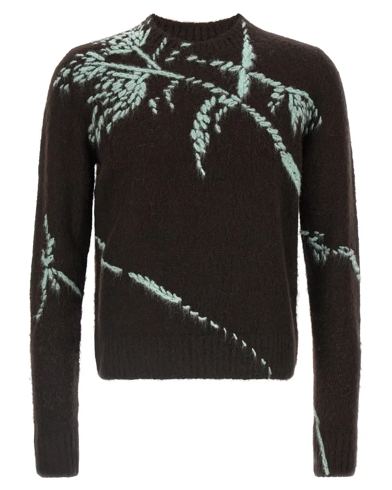Dries van Noten Dries Van Note 'Mouche' Pullover Brown