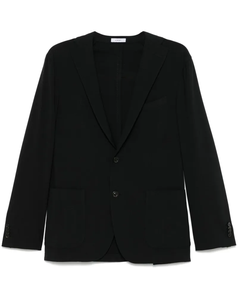 Boglioli Wolle Single Breasted Jacke Blue