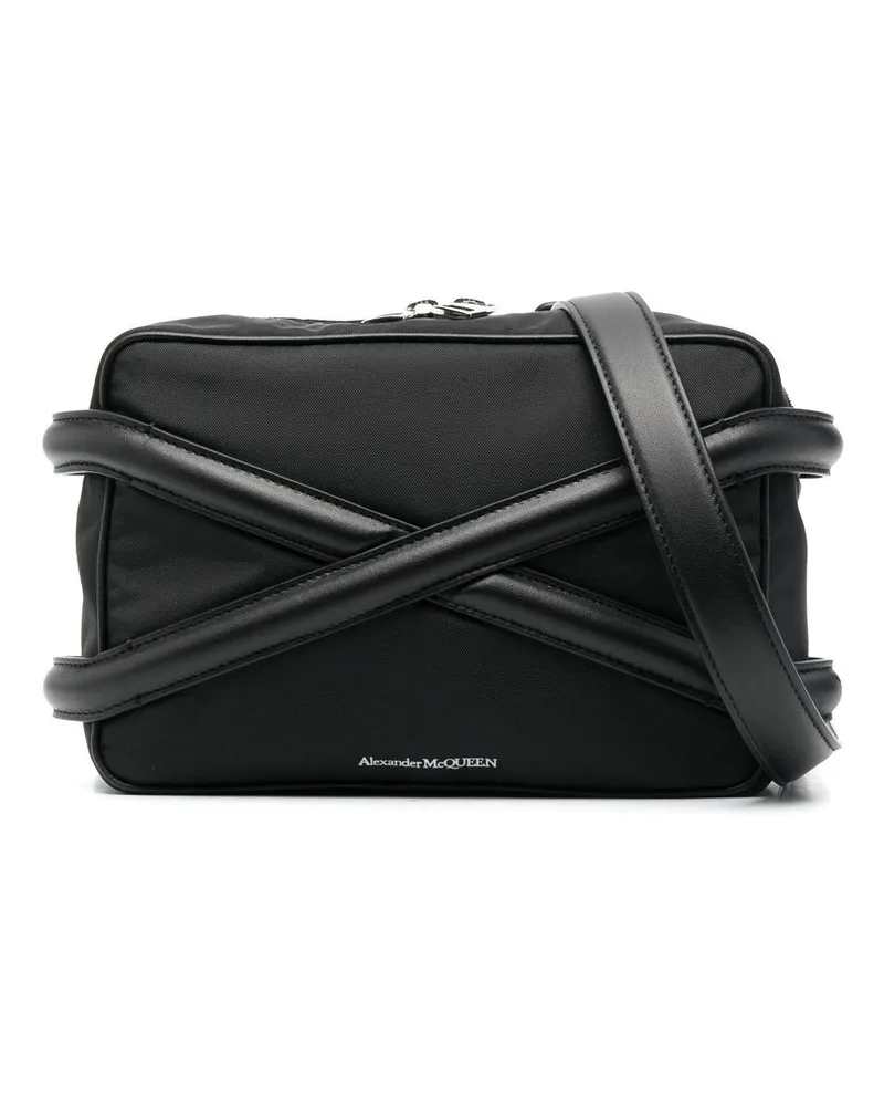 Alexander McQueen Alexander MC Queen -Gurt Nylon -Kameratasche Schwarz
