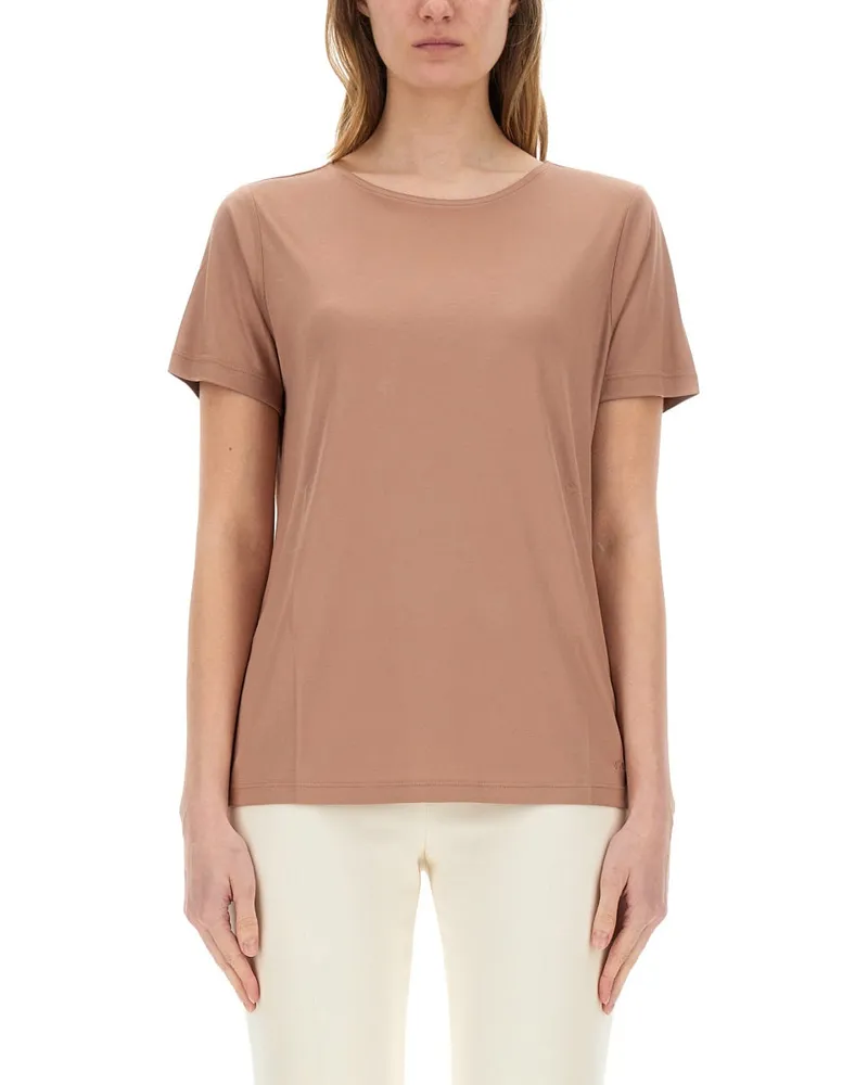 Fay normales Fit T -Shirt Nude