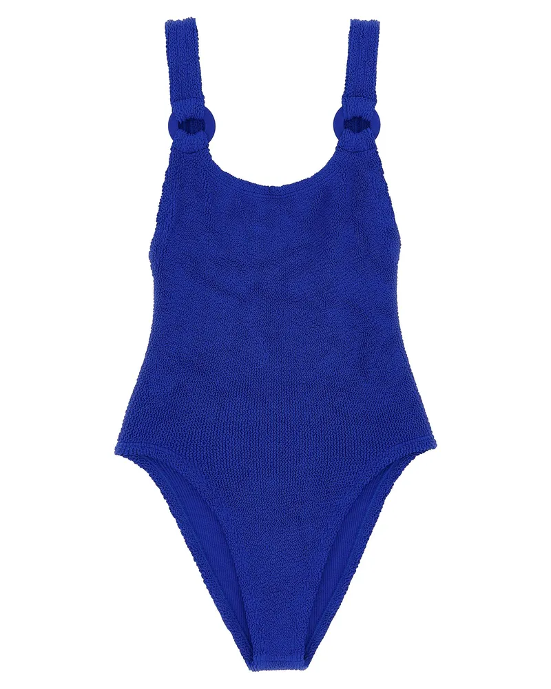Hunza G Domino Swim' ein Stück Badeanzug Blue