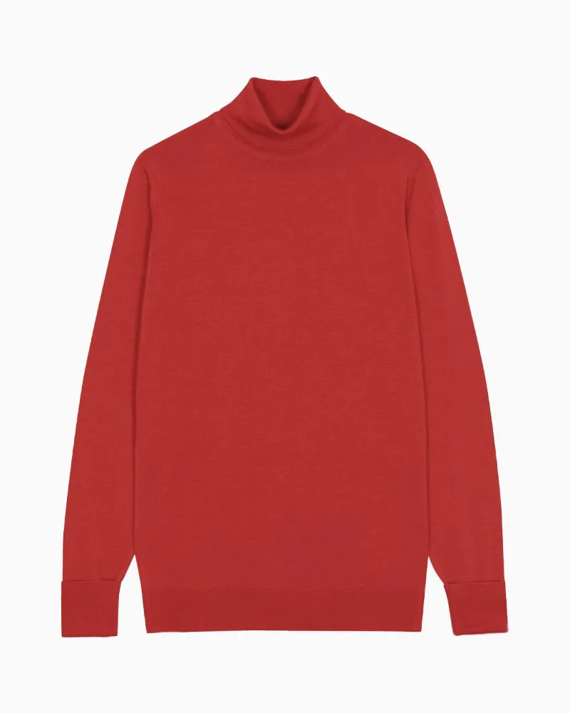 John Smedley Pullover Redwood