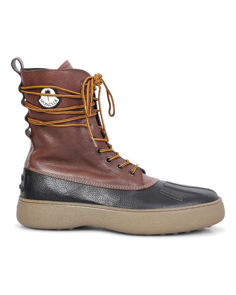 TOD'S Tod 's TOD X X Lederstiefel Brown