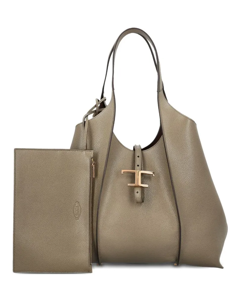 TOD'S Tod 's Mittelgroße Ledertasche Dove