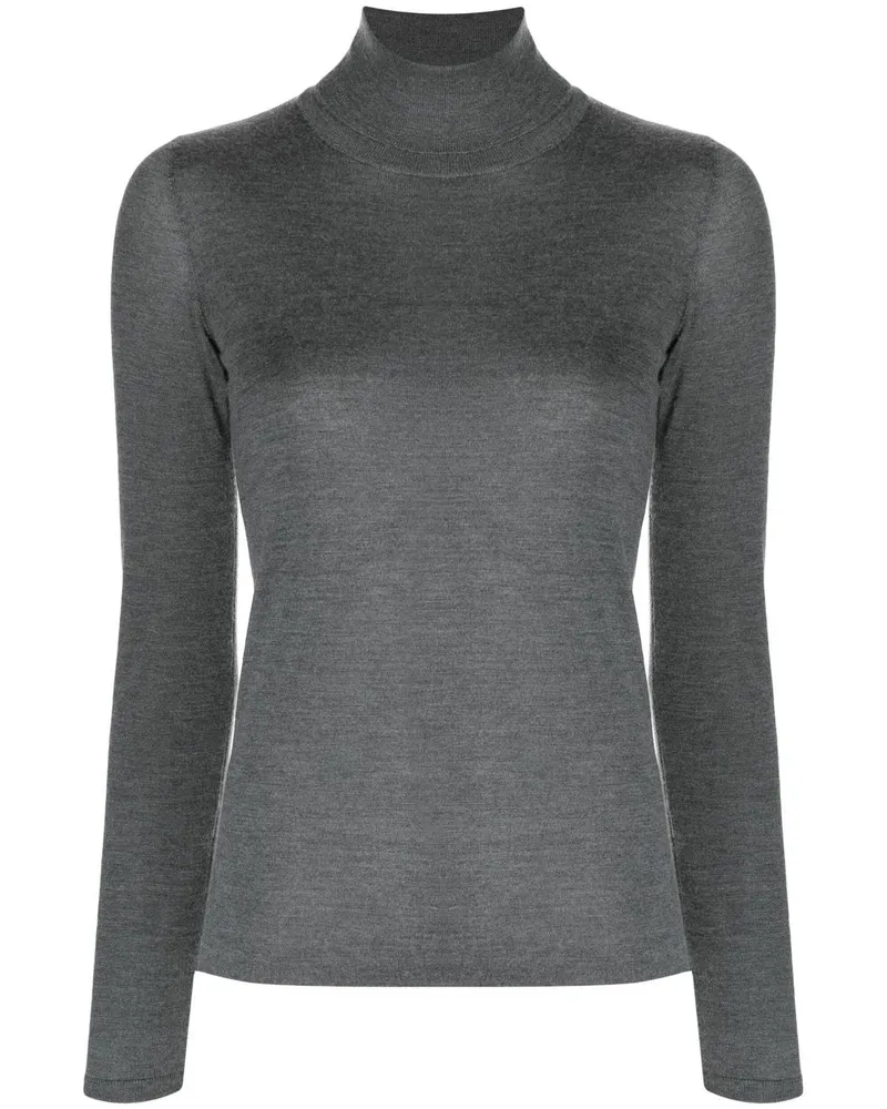 Brunello Cucinelli Kaschmirschildkrötenhalspullover Grey