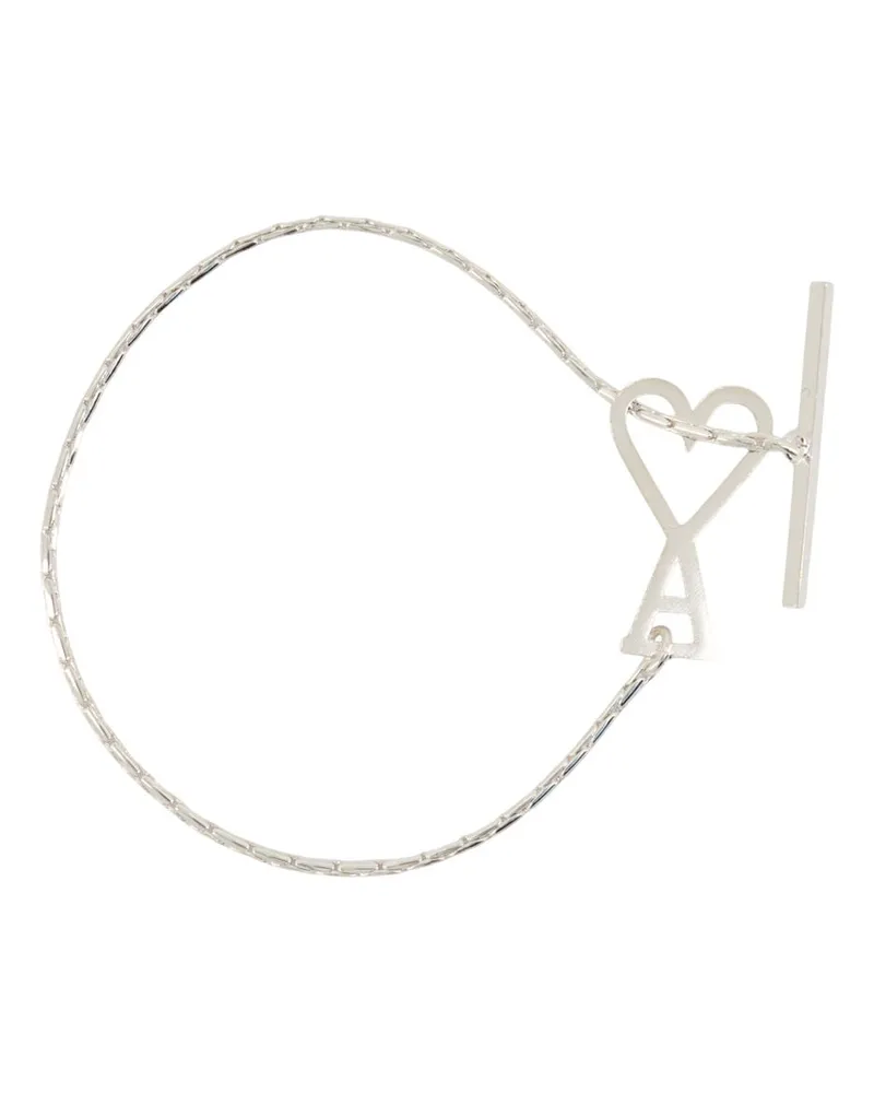 AMI Paris ADC -Armband  Metall Silber Silber